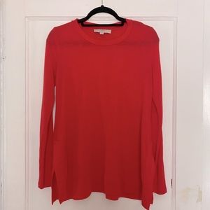 Loft tunic with side slits